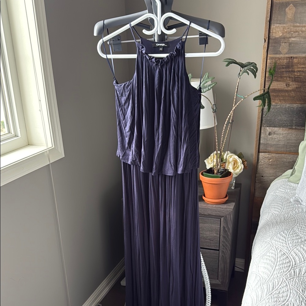 Navy Maxi Dress